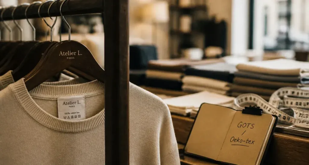 Coton bio à Paris : labels, boutiques spécialisées et critères pour un achat responsable