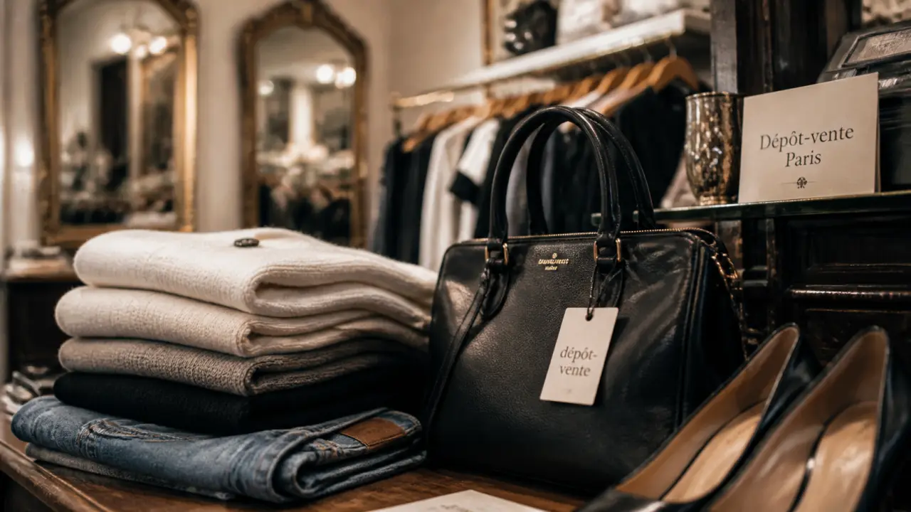 Dépot vente Paris : vêtements et sac de dépôt-vente en boutique