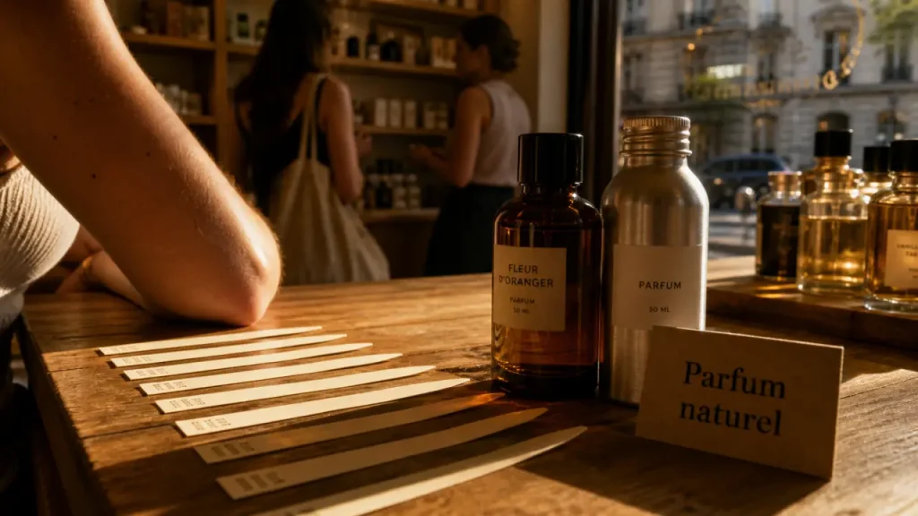 Parfum naturel à Paris : 5 preuves concrètes pour acheter en boutique ou en ligne