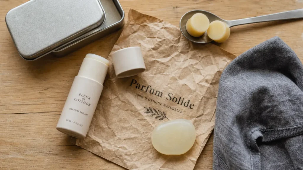 Parfum solide pour homme : la solution compacte pour se parfumer sans alcool ni fuite