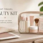 Trousse beauté voyage léger : essentiels et astuces