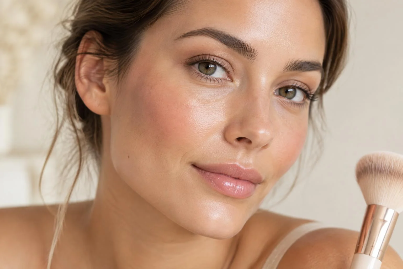 Maquillage naturel au quotidien : teint vivant