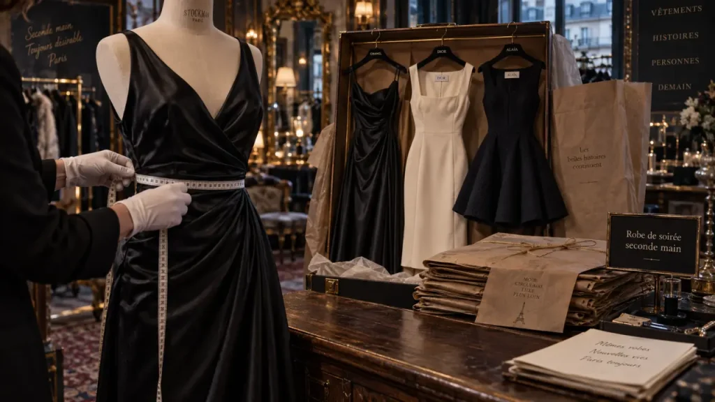 Robe de soirée seconde main à Paris : économisez jusqu&rsquo;à -80 % sur des pièces de luxe