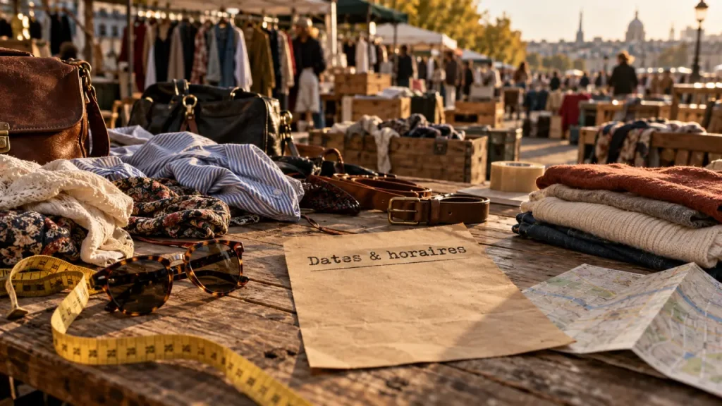 Brocante ou vide-dressing à Paris : choisir sa sortie par date, quartier et type de trouvailles