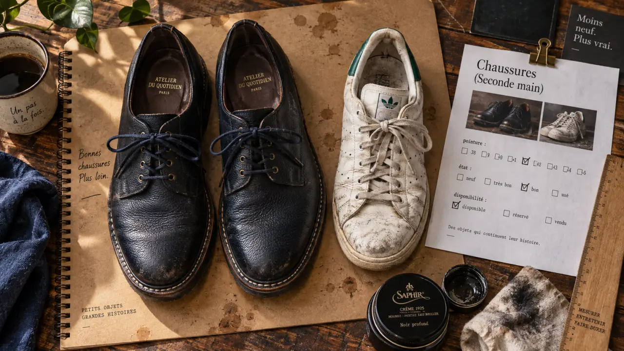 Chaussures seconde main paris : filtre par pointure, état et disponibilité