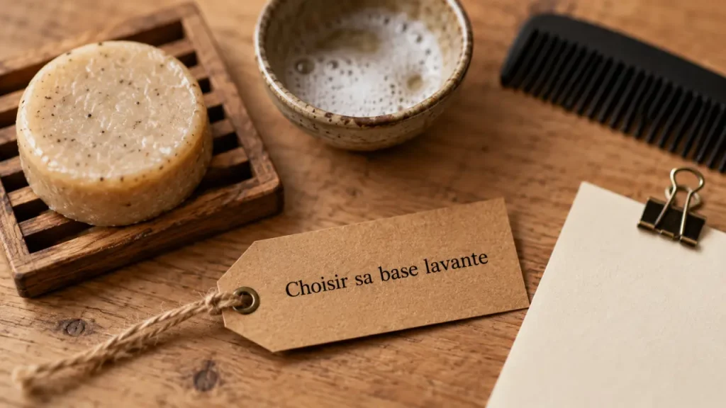 Shampoing solide homme : une formule pour les cheveux, pas seulement un parfum masculin